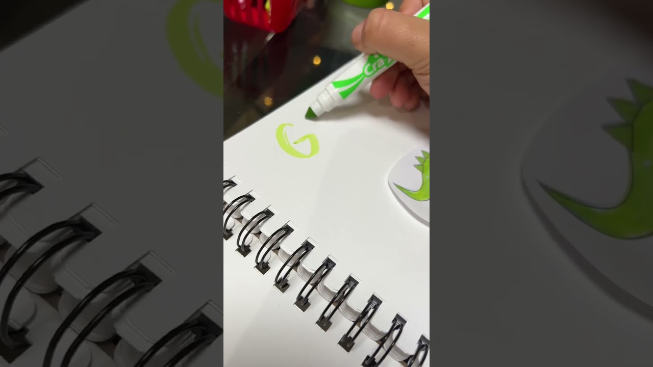 Learn Colors with this Tot School Journal Activity #shorts #learncolors #sensoryplay