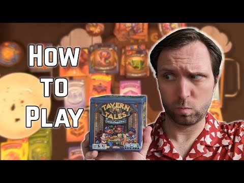 Learn to tell big fish stories in the trick taking card game Tavern Tales (How to Play Board Games)