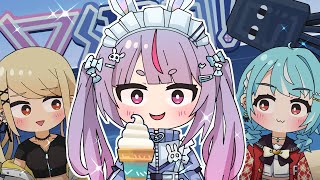 【手描き】ギャルたや、ソフトクリームを食う。ワロタ【ぶいすぽっ!/兎咲ミミ/神成きゅぴ/白波らむね】【マンガ動画/アニメ/VTuber】