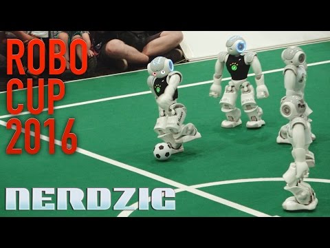 Nerdzig beim RoboCup 2016 in Leipzig - Wir begleiten das HTWK-Team