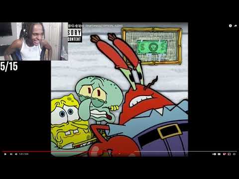 Leektewofficial reacts to Mr Krabs New Hit Single (Me Millionth Dollar)