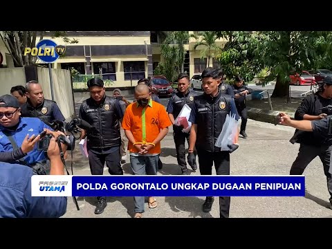 POLDA GORONTALO BONGKAR PENIPUAN HAJI KHUSUS DENGAN KERUGIAN RP 2,5 MILIAR