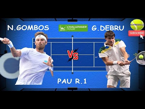 Gabriel Debru (FRA) vs Norbert Gombos (SVK) | R1 Pau • Highlights