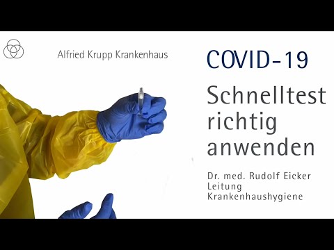 COVID19 HOTGEN® Antigen Schnelltest richtig anwenden