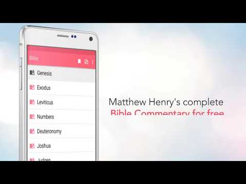 Matthew Henry Commentary Bible video