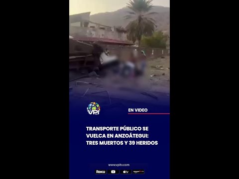 Accidente de tránsito fatal en Anzoátegui
