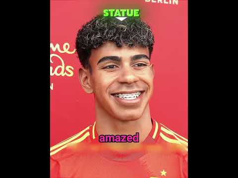 Ronaldo, Neymar, and Yamal Couldn’t Believe Their Own Statues!