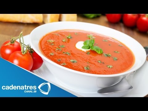 Receta para preparar una crema de jitomate. Receta de crema / Crema de jitomate