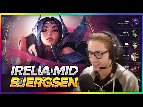 678. Bjergsen - Irelia vs Viktor Mid - Patch 8.10 Season 8