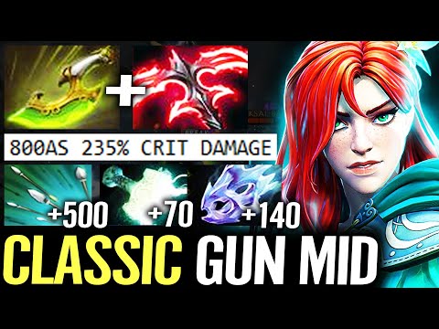 🔥 Stygian Deso Moonshard + Swift Blink WINDRANGER Classic MID GUN — 800AS Daedalus Dota 2 Pro