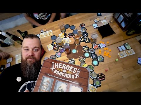 Partyspiel "Heroes of Barcadia" - Regeln & Test