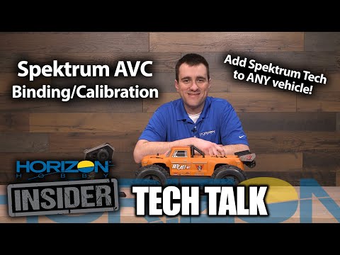 Horizon Insider Tech Talk: Spektrum AVC Technology - Binding/Calibration