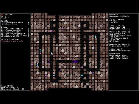 rift wizard - full playthrough 01: a bag of dark tricks (victory)