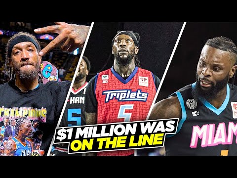 Lance Stephenson & Michael Beasley Vs Nasir Core & Montrezl Harrel For $1 Million! Big3 Championship