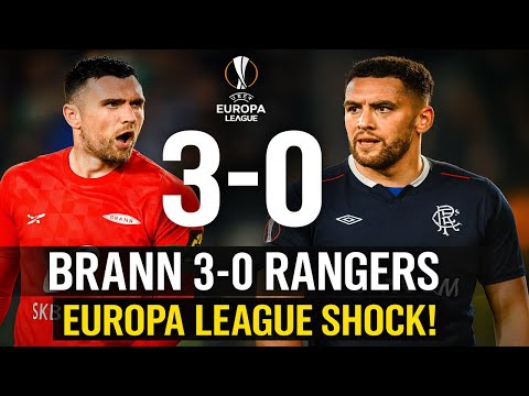 BRANN Shock Europe with a 3–0 Win Over Rangers | Europa League 25/26 Highlights