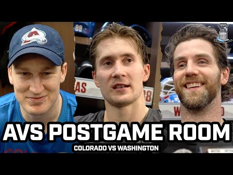 MacKinnon & Avs JOKE About Goalie Interferense, Why Wedgewood is "DIRTY" & More After WIN vs Caps