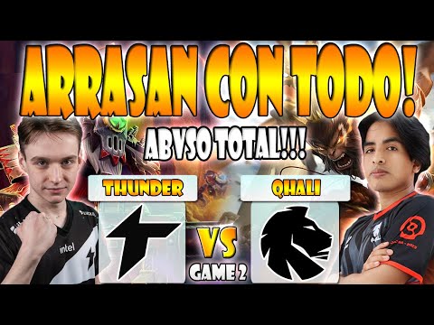 THUNDER AWAKEN VS QHALI BO3[GAME 2] ROBO Z VS KNIGHT - DPC SA 2023 TOUR 2:DIVISION 1 - DOTA 2