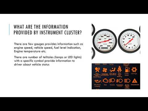 Introduction to Instrument Cluster