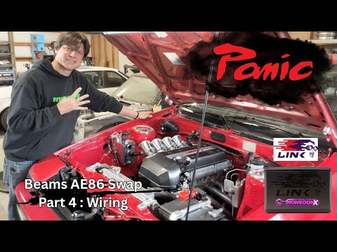 How to Beams 3SGE swap into AE86 Part 4 : Wiring