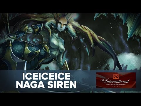 iceiceice (Naga Siren) - EHOME vs. INVICTUS GAMING @ The International 2016
