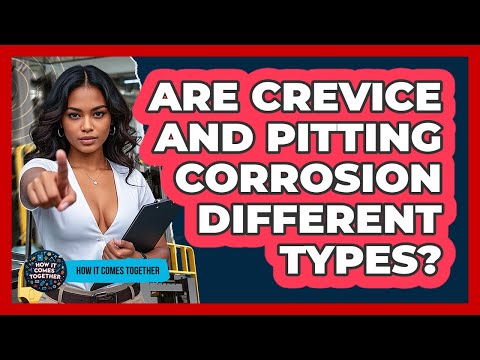 Are Crevice And Pitting Corrosion Different Types? - How It Comes Together