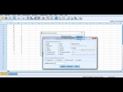 Einfaktorielle Varianzanalyse mit SPSS