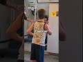 Go Train Surprise Announcement From Train Loving Kid #shorts