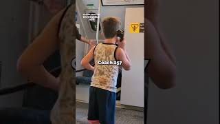 Go Train Surprise Announcement From Train Loving Kid #shorts