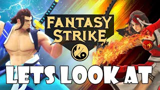 Lets take a look at Fantasy Strike! A Back to Basics & Free-to-Play Fighting Game!