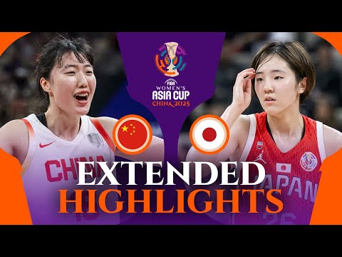 China 🇨🇳 vs Japan 🇯🇵 | Extended Highlights | FIBA Women's Asia Cup 2025