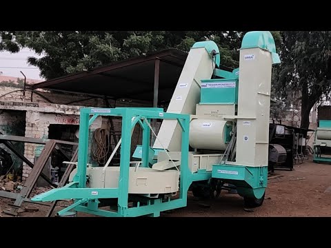 automatic tractor mounted peanut shelling machine