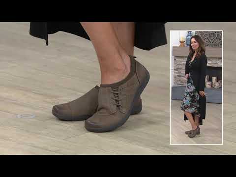 Earth Origins Stitch Detailed Slip-On Shoes - Teressa on QVC