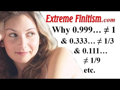 0.999... does not equal 1 (Part 1: The Problem) Video