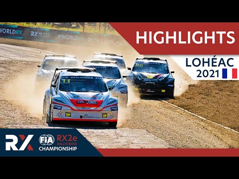 電動ラリークロス フランス（ エアロック）2021年 RX2eクラスのフィナルハイライト動画