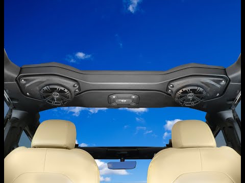 Select Increments JLJT-Pods for JL Wrangler & JT Gladiator soundbar speaker upgrade & no cutting!