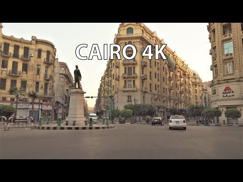 Cairo 4K - Driving Downtown - Egypt