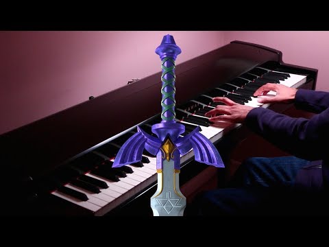 The Legend of Zelda - Master Sword Theme - Piano Video