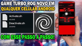 COMO ZERAR O LAG  DO CELULAR ? ATRAVES DO APLICATIVO GAME TURBO DA ROG GAMING PASSO A PASSO GFX FPS⏫
