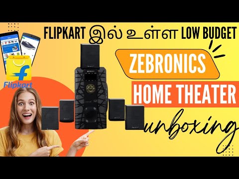 Thumbnail for Zebronics zeb bt 6590 home theater unboxing #unboxing #zebronics #hometheater #flipkart #lowprice