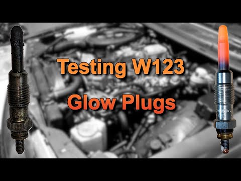 W123 Cold start problems? Glow Plug Testing, Reaming and Replacement.