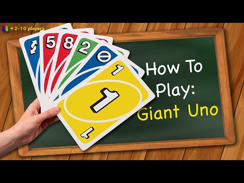 How to play Giant Uno