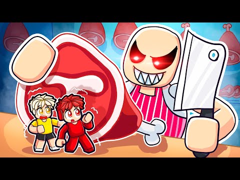 Escape the Evil Butcher Shop in Roblox!