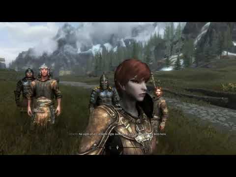 Let's Play Skyrim With 130+ Mods Part 7: Dragon!