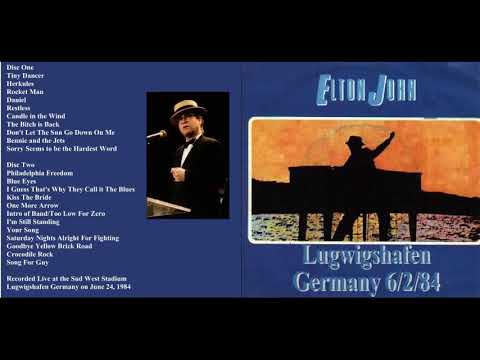 Elton John Lugwigshafen 6/2/84 Soundboard