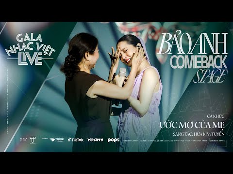 Ước Mơ Của Mẹ - Bảo Anh | Gala Nhạc Việt Live