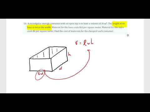 Chapter 4.7 - Optimization Problem with Cost