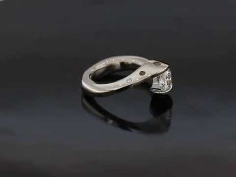 N.W. GelinAbaci Tension Set Engagement Ring