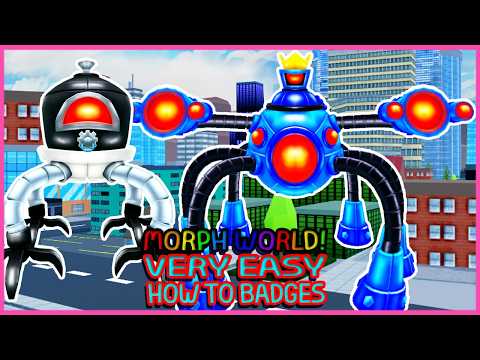 Roblox Update - How to get 2 Badges in MORPH WORLD  [OMEGA OMNI PRIME]