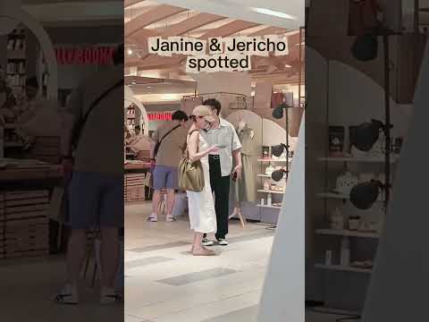 JANINE & JERICHO SPOTTED NAMASYAL ANG MAG JOWABELS #jerichorosales #janinegutierrez #shortsviral