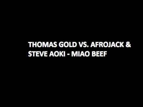 Thomas Gold vs. Afrojack & Steve Aoki - MIAO Beef (OJ MASHUP)
